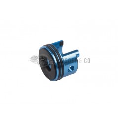 Tête de cylindre en aluminium pour gearbox V2 (bleue)