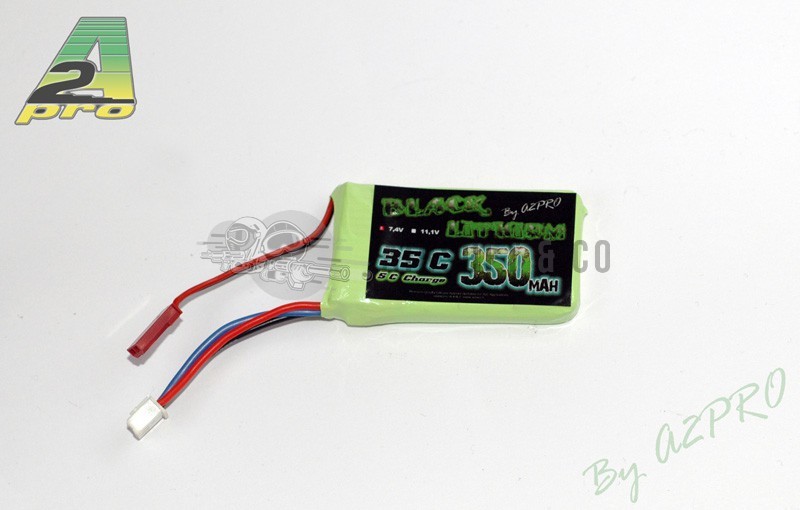 Batterie LiPo 7.4 v 350 mAh (HPA)