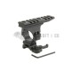 Montage lunette QD Ø 30 mm avec rail supérieur