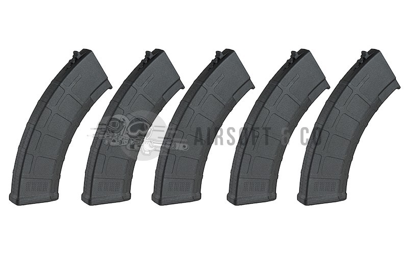 Pack 5 chargeurs EXP type PMAG 3 pour AK Series