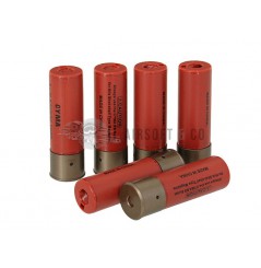 Pack de 6 cartouches pour Shotgun