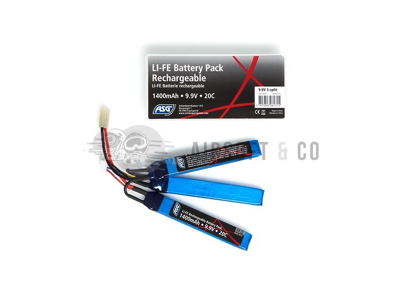 Batterie LiFe 9.9 v 1400 mAh 20C