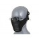 Masque bas de visage semi-grillagé