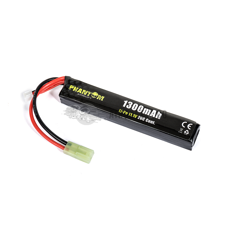 Batterie LiPo TATTU 11,1V 1200mAh 25C - Connecteur Deans - Pour Pistolet Airsoft, Drone, Modélisme - 3S