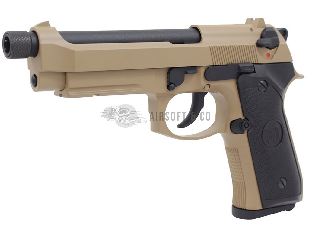 Pistolet airsoft KJW M9A1 GBB (Gaz)