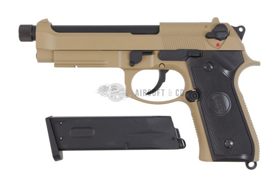 Pistolet airsoft KJW M9A1 GBB (Gaz)