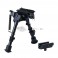 Spring Eject Bench Rest Bipod 6''