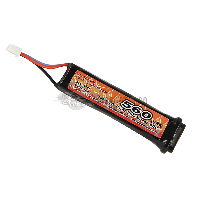 Batterie LiPo 7.4 v 560 mAh 20C pour AEP