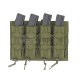 Porte-chargeurs Molle MP5 / SMG (4 emplacements)