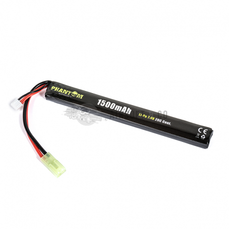 Batterie LiPo 7.4 v 1500 mAh 20C