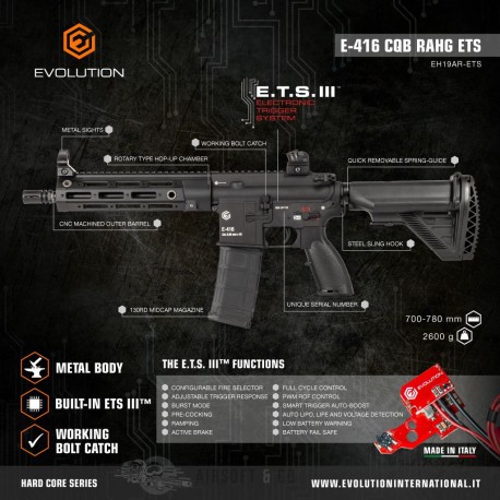 Evolution E-416 CQB ETS III AEG