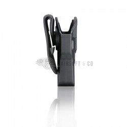 CYTAC holster rigide GLOCK 17 / 22 / 31 - Black (Gen.1 à 5) | Airsoft Glock 17 gen5