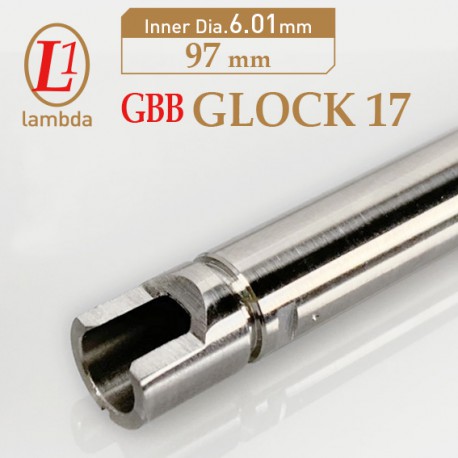 Canon de précision LAMBDA One GBB - Ø 6.01 x 97 mm (GLOCK 17)