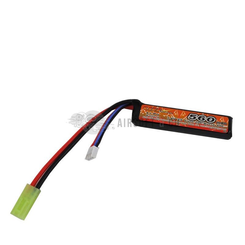 Batterie LiPo 7.4 v 300 mAh 20C (HPA)