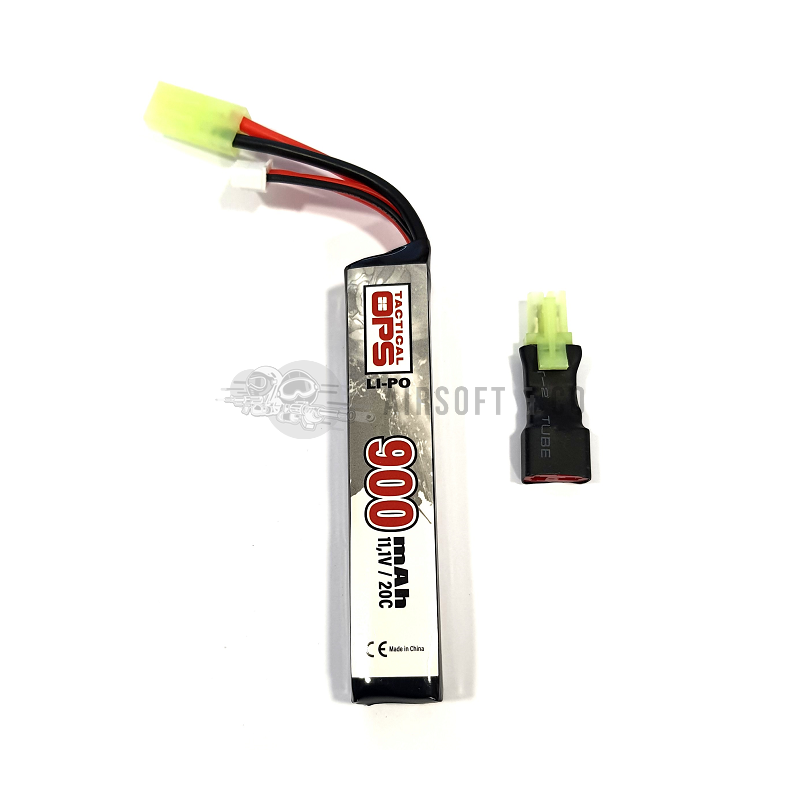 Tactical OPS batterie LiPo 11.1 v 900 mAh 20C