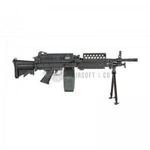 Fusil airsoft FN MK46 AEG - Black
