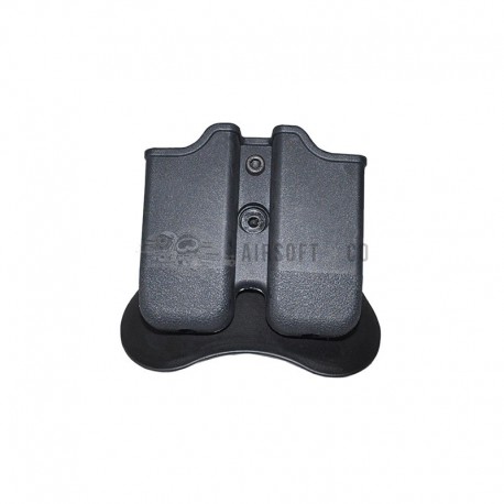 CYTAC porte-chargeur double GLOCK - Black