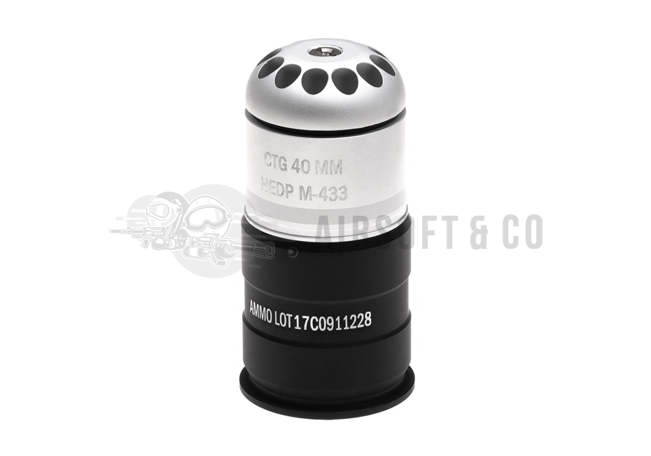 S&T grenade gaz 40 mm 70 billes