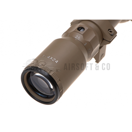 1 - 4 x 24 Tactical Scope