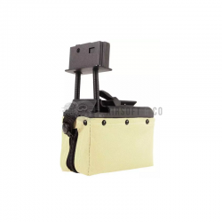 A&K M249 Series 1500 rds  Ammobox - TAN