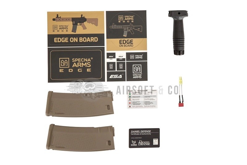 SPECNA ARMS MK18 SA-E19 EGDE DANIEL DEFENSE AEG Chaos Bronze