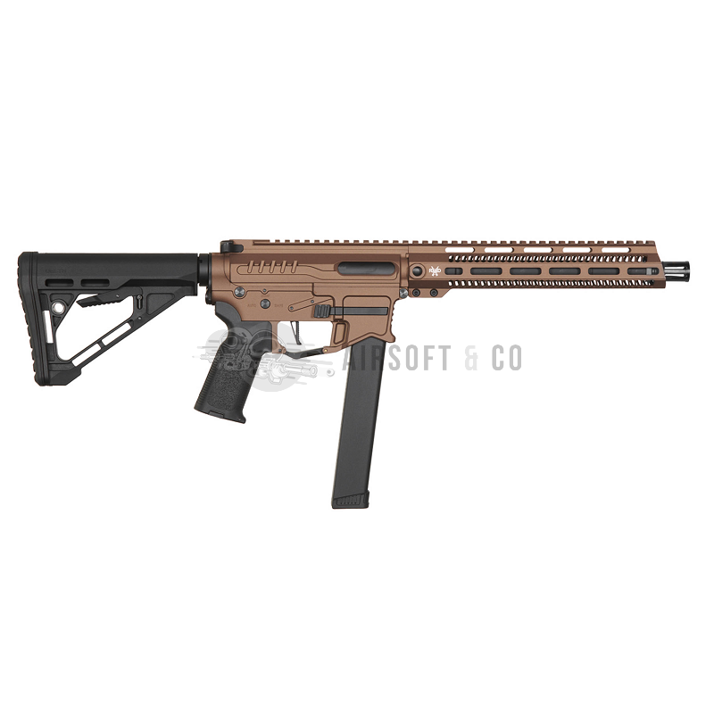 ZION ARMS PW9 AEG garde-main long (Bronze)