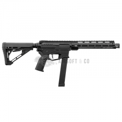 ZION ARMS PW9 AEG garde-main long (Black)