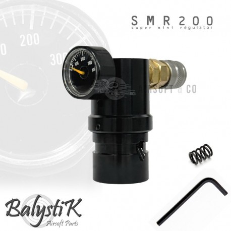 Régulateur BALYSTIK SMR200 avec ligne Macroflex US - 103 cm (Black)