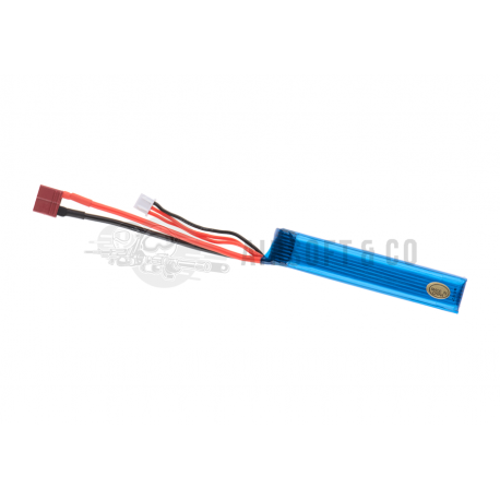 Batterie LiPo 7.4 v 1300 mAh 25C Buffer Tube