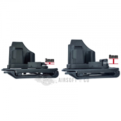 CTM GLOCK Side Holster (Black) | Glock 17 gen5